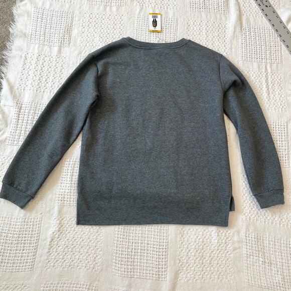 Disney medium Chenille patch print Mickey Mouse sweatshirt SP2 2054 - Picture 10 of 13